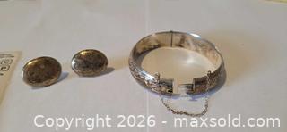MaxSold Auction: Sterling Bracelet and Earrings  - Brampton (Ontario, Canada) PARTNER MANAGED Estate Sale Online Auction - Roehampton Crescent