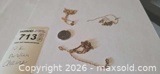 MaxSold Auction: Three 10k broken chains - Brampton (Ontario, Canada) PARTNER MANAGED Estate Sale Online Auction - Roehampton Crescent