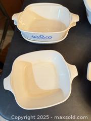 MaxSold Auction: Corning ware blue cornflower  - Billerica (Massachusetts, USA) SELLER MANAGED Estate Sale Online Auction - Blossom Drive