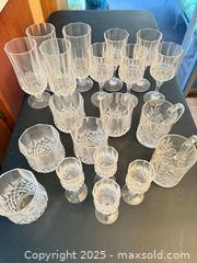 MaxSold Auction: Crystal stemware and glasses - Billerica (Massachusetts, USA) SELLER MANAGED Estate Sale Online Auction - Blossom Drive