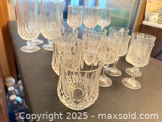 MaxSold Auction: Crystal stemware and glasses - Billerica (Massachusetts, USA) SELLER MANAGED Estate Sale Online Auction - Blossom Drive