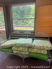 MaxSold Auction: Outdoor white metal furniture  - Billerica (Massachusetts, USA) SELLER MANAGED Estate Sale Online Auction - Blossom Drive