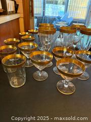 MaxSold Auction: Vintage Tiffin Franciscan glassware  - Billerica (Massachusetts, USA) SELLER MANAGED Estate Sale Online Auction - Blossom Drive