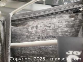 MaxSold Auction: Brand-new Johnny Cash T shrit  - Ottawa (Ontario, Canada) SHORT NOTICE SELLER MANAGED Downsizing Online Auction - Van Lang Private (CONDO)