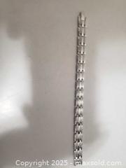 MaxSold Auction: Stainless still men's bracelet  - Ottawa (Ontario, Canada) SHORT NOTICE SELLER MANAGED Downsizing Online Auction - Van Lang Private (CONDO)