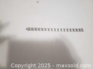 MaxSold Auction: Stainless still men's bracelet  - Ottawa (Ontario, Canada) SHORT NOTICE SELLER MANAGED Downsizing Online Auction - Van Lang Private (CONDO)
