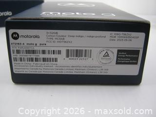 MaxSold Auction: NOS Motorola XT2163-4 Moto g Pure Cell Phone - Esquimalt (British Columbia, Canada) SELLER MANAGED Downsizing Online Auction - Yarrow Place
