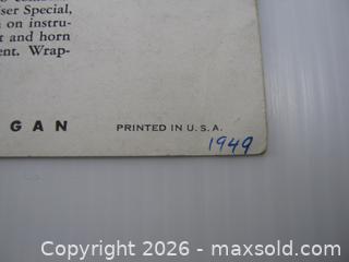 MaxSold Auction: Old 1949 Kaiser - Frazer Auto Advertising Fold Out Brochure - Esquimalt (British Columbia, Canada) SELLER MANAGED Downsizing Online Auction - Yarrow Place