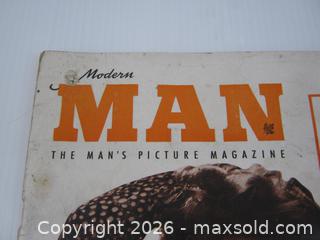 MaxSold Auction: Old 1953 Modern Man Magazine - Esquimalt (British Columbia, Canada) SELLER MANAGED Downsizing Online Auction - Yarrow Place