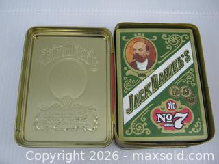 MaxSold Auction: Old 1972 Jack Daniels Gentlemen's Playing Cards Old No 7 w/ Tin - Esquimalt (British Columbia, Canada) SELLER MANAGED Downsizing Online Auction - Yarrow Place