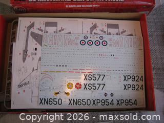 MaxSold Auction: Old Airfix 1:48 De Havilland Sea Vixen Saw.2 Model Airplane Kit - Esquimalt (British Columbia, Canada) SELLER MANAGED Downsizing Online Auction - Yarrow Place