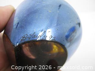 MaxSold Auction: Old Art Glass Signed B Taylor '92 - Esquimalt (British Columbia, Canada) SELLER MANAGED Downsizing Online Auction - Yarrow Place