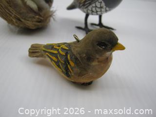 MaxSold Auction: Old Bird Figures x 3 - Esquimalt (British Columbia, Canada) SELLER MANAGED Downsizing Online Auction - Yarrow Place