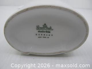 MaxSold Auction: Old Bjorn Wiinblad Designed Rosenthal's Studio-Line MCM Porcelain Vase  - Esquimalt (British Columbia, Canada) SELLER MANAGED Downsizing Online Auction - Yarrow Place