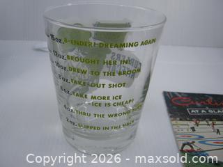 MaxSold Auction: Old Curlers Nitecap Glass & Curling Booklet - Esquimalt (British Columbia, Canada) SELLER MANAGED Downsizing Online Auction - Yarrow Place