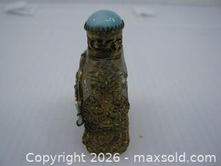 MaxSold Auction: Old Decorated Glass Perfume Bottle - Esquimalt (British Columbia, Canada) SELLER MANAGED Downsizing Online Auction - Yarrow Place