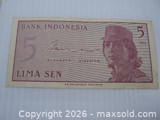 MaxSold Auction: Old Foreign Currency Bank Notes Paper Money x 4 - Esquimalt (British Columbia, Canada) SELLER MANAGED Downsizing Online Auction - Yarrow Place