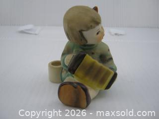 MaxSold Auction: Old Gobble M.I. Hummel "Angel w/ Accordion" Candle Holder - Esquimalt (British Columbia, Canada) SELLER MANAGED Downsizing Online Auction - Yarrow Place