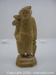 MaxSold Auction: Old Hand Carved Wood Grumpy Old Man - Esquimalt (British Columbia, Canada) SELLER MANAGED Downsizing Online Auction - Yarrow Place