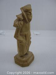 MaxSold Auction: Old Hand Carved Wood Grumpy Old Man - Esquimalt (British Columbia, Canada) SELLER MANAGED Downsizing Online Auction - Yarrow Place
