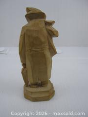 MaxSold Auction: Old Hand Carved Wood Grumpy Old Man - Esquimalt (British Columbia, Canada) SELLER MANAGED Downsizing Online Auction - Yarrow Place