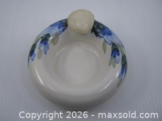 MaxSold Auction: Old Hand Painted Clayworks N.S. Pottery Butter Warmer Dish - Esquimalt (British Columbia, Canada) SELLER MANAGED Downsizing Online Auction - Yarrow Place