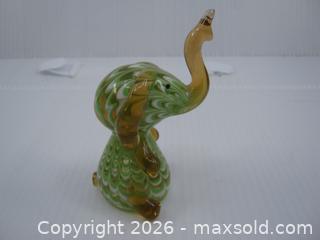 MaxSold Auction: Old Handblown Art Glass Elephant Paperweight - Esquimalt (British Columbia, Canada) SELLER MANAGED Downsizing Online Auction - Yarrow Place