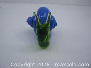 MaxSold Auction: Old Handblown Art Glass Snail Paperweight - Esquimalt (British Columbia, Canada) SELLER MANAGED Downsizing Online Auction - Yarrow Place