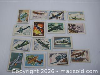 MaxSold Auction: Old Kelloggs All Wheat Trading Cards Complete Set Aeroplane Series No. 1-15 - Esquimalt (British Columbia, Canada) SELLER MANAGED Downsizing Online Auction - Yarrow Place