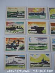 MaxSold Auction: Old Kelloggs All Wheat Trading Cards Complete Set Ships of War Series No. 1-15 - Esquimalt (British Columbia, Canada) SELLER MANAGED Downsizing Online Auction - Yarrow Place