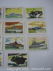 MaxSold Auction: Old Kelloggs All Wheat Trading Cards Complete Set Ships of War Series No. 1-15 - Esquimalt (British Columbia, Canada) SELLER MANAGED Downsizing Online Auction - Yarrow Place