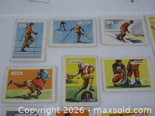 MaxSold Auction: Old Kelloggs All Wheat Trading Cards Complete Set Sport-Tips Series No. 1-30 Hockey Baseball Football etc. - Esquimalt (British Columbia, Canada) SELLER MANAGED Downsizing Online Auction - Yarrow Place