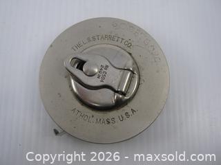 MaxSold Auction: Old L.S. STARRETT Co. No. C504 Millmen’s Steel Tape Measure 240" USA - Esquimalt (British Columbia, Canada) SELLER MANAGED Downsizing Online Auction - Yarrow Place
