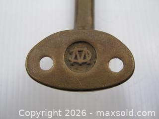 MaxSold Auction: Old Pair Nautical Solid Bronze Period Handle Pulls   - Esquimalt (British Columbia, Canada) SELLER MANAGED Downsizing Online Auction - Yarrow Place