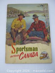 MaxSold Auction: Old Sportsman Cigs 40 Page Fishing Book  - Esquimalt (British Columbia, Canada) SELLER MANAGED Downsizing Online Auction - Yarrow Place