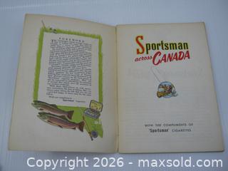 MaxSold Auction: Old Sportsman Cigs 40 Page Fishing Book  - Esquimalt (British Columbia, Canada) SELLER MANAGED Downsizing Online Auction - Yarrow Place