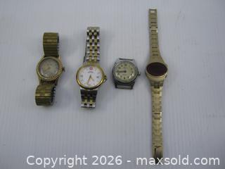 MaxSold Auction: Old Watch Lot x 4 Untested - Esquimalt (British Columbia, Canada) SELLER MANAGED Downsizing Online Auction - Yarrow Place