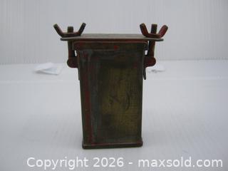 MaxSold Auction: Old Waterproof Matchbox Safe Holder w/ Wood Matches Ref No. 15D/7 - Esquimalt (British Columbia, Canada) SELLER MANAGED Downsizing Online Auction - Yarrow Place