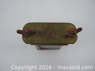 MaxSold Auction: Old Waterproof Matchbox Safe Holder w/ Wood Matches Ref No. 15D/7 - Esquimalt (British Columbia, Canada) SELLER MANAGED Downsizing Online Auction - Yarrow Place