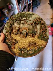 MaxSold Auction: Decorative Resin Garden Wall Plaque Bas-Relief, 8–9 in - Kingston (Ontario, Canada) SELLER MANAGED Downsizing Online Auction - Development Drive (STORAGE)