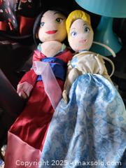 MaxSold Auction: Lot of 2 Plush Cloth Princess Dolls - Kingston (Ontario, Canada) SELLER MANAGED Downsizing Online Auction - Development Drive (STORAGE)