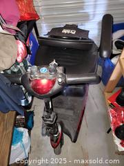 MaxSold Auction: Pride Mobility Compact Travel Mobility Scooter (3- or 4-wheel) - Kingston (Ontario, Canada) SELLER MANAGED Downsizing Online Auction - Development Drive (STORAGE)