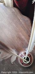 MaxSold Auction: Feather Quill Desk Set with Ceramic/Porcelain Holder - Bowie (Maryland, USA) SELLER MANAGED Estate Sale Online Auction -  Chantilly Lane