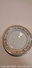 MaxSold Auction: Porcelain Saucer with Floral Garland and Gold Trim - Bowie (Maryland, USA) SELLER MANAGED Estate Sale Online Auction -  Chantilly Lane