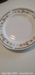 MaxSold Auction: Porcelain Saucer with Floral Garland and Gold Trim - Bowie (Maryland, USA) SELLER MANAGED Estate Sale Online Auction -  Chantilly Lane