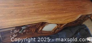 MaxSold Auction: Traditional French Provincial Wood Buffet — 3-Door Sideboard - Bowie (Maryland, USA) SELLER MANAGED Estate Sale Online Auction -  Chantilly Lane