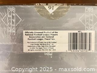 MaxSold Auction: 1991 Upper Deck NFL Premiere Edition Complete Set (Box) - Cobourg (Ontario, Canada) SELLER MANAGED Reseller Online Auction - Spragge Crescent