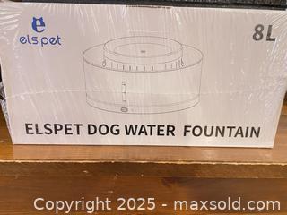 MaxSold Auction: els pet Dog Water Fountain 8 L - Cobourg (Ontario, Canada) SELLER MANAGED Reseller Online Auction - Spragge Crescent