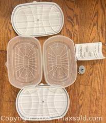 MaxSold Auction: FoodSaver Vacuum Storage Containers Rectangular Set (Medium) - Cobourg (Ontario, Canada) SELLER MANAGED Reseller Online Auction - Spragge Crescent