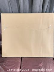 MaxSold Auction: Framed Matted City Skyline Print in Dark Brown Wood Frame - Cobourg (Ontario, Canada) SELLER MANAGED Reseller Online Auction - Spragge Crescent